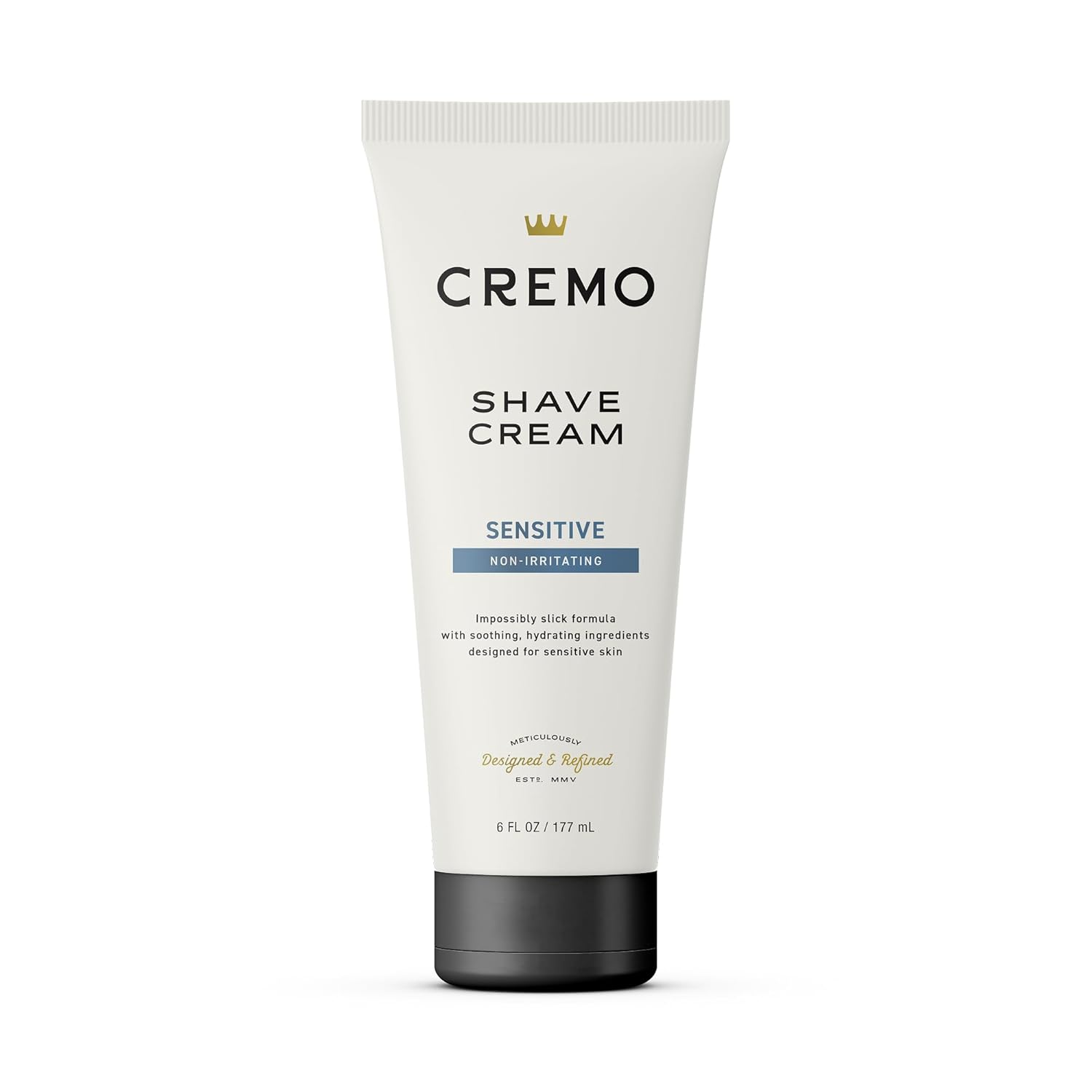 Cremo Sensitive Shaving Cream, 6 oz