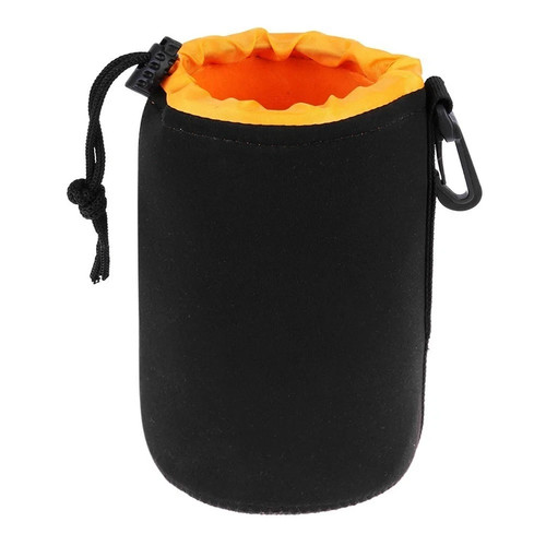 Waterproof Neoprene Camera Lens Pouch Case Soft Protective Bag for DSLR SLR USA