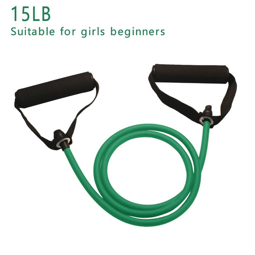 Resistance Bands Set with Handles Home Gym Exercise Workout Fitness Training Tub