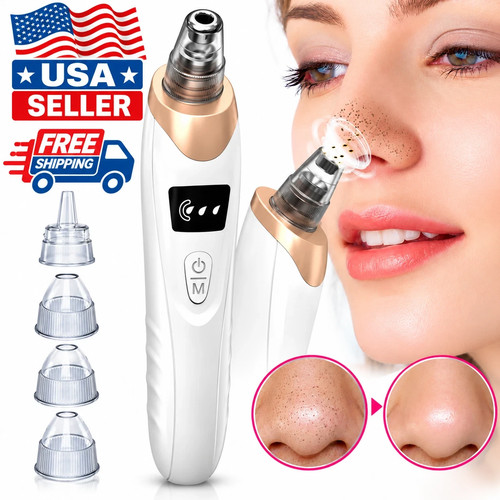 USB Electric Pore Vacuum Blackhead Remover Facial Skin Care Tool 3 Colors Beauty