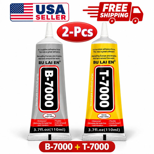 2-Pcs T-B7000 110ML Clear Adhesive Glue for Phone Repair Jewelry Crafts